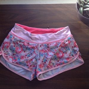 Lululemon speed shorts
